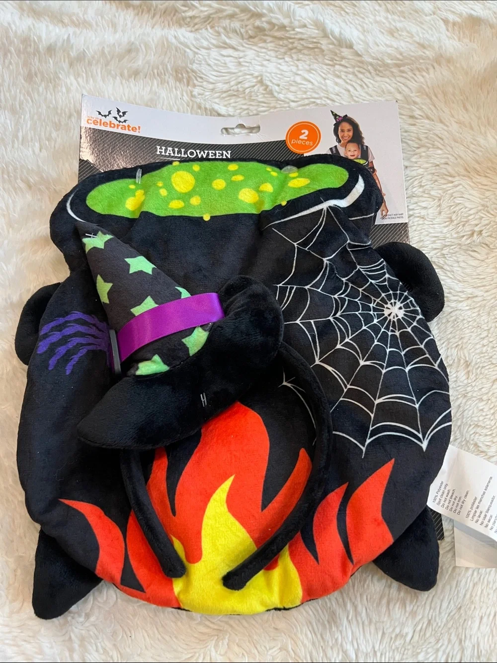 Carrier Cover Cauldron Halloween costume 2 piece set